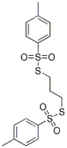 S,S'-TRIMETHYLENEBIS(P-TOLUENETHIOSULFONATE) Struktur