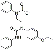 PHENYL(2-(1-(P-ETHOXYPHENYL)-3-PHENYLUREIDO)ETHYL)CARBAMATE Struktur