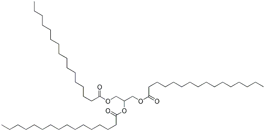 PROPANE-1,2,3-TRIYLTRIPALMITATE Struktur