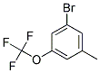 3-Bromo-5-methyl-(trifluoromethoxy)benzene Struktur