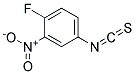 4-Fluoro-3-nitrophenylisothiocyanate Struktur