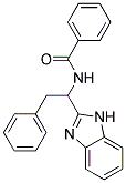 N-(1-(1H-Benzimidazol-2-yl)-2-phenylethyl)benzenecarboxamide Struktur