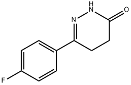 6-(4-FLUOROPHENYL)-4,5-DIHYDRO-3(2H)-PYRIDAZINONE Struktur