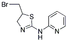 N-[5-(BROMOMETHYL)-4,5-DIHYDRO-1,3-THIAZOL-2-YL]-N-(2-PYRIDINYL)AMINE Struktur