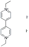 1,1'-DIETHYL-4,4'-BIPYRIDINIUM DIIODIDE Struktur