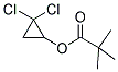 2,2-DICHLOROCYCLOPROPYL PIVALATE Struktur