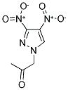 1-(3,4-DINITRO-1H-PYRAZOL-1-YL)ACETONE Struktur