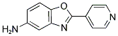 2-PYRIDIN-4-YL-BENZOOXAZOL-5-YLAMINE Struktur