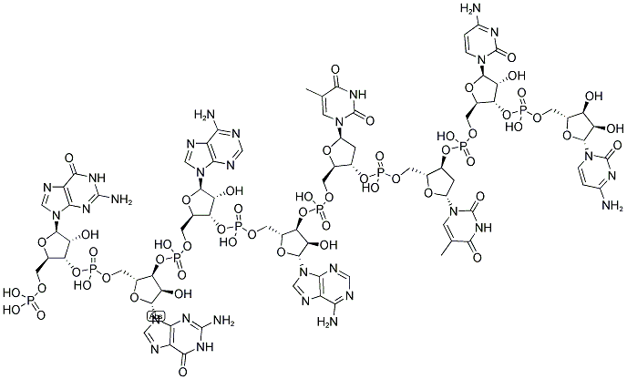 ECOR I LINKER, 5'-PHOSPHORYLATED Struktur