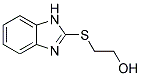 2-(1H-BENZOIMIDAZOL-2-YLSULFANYL)-ETHANOL Struktur