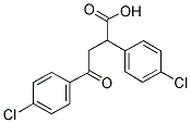 2,4-BIS(4-CHLOROPHENYL)-4-OXOBUTANOIC ACID Struktur