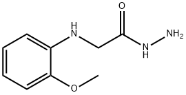 (2-METHOXY-PHENYLAMINO)-ACETIC ACID HYDRAZIDE Struktur