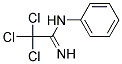 2,2,2-TRICHLORO-N-PHENYLETHANIMIDAMIDE Struktur