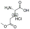 L-GLUTAMIC ACID-GAMMA-METHYL ESTER HCL Struktur