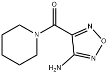 (4-AMINO-FURAZAN-3-YL)-PIPERIDIN-1-YL-METHANONE Struktur