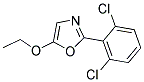 2-(2,6-DICHLOROPHENYL)-1,3-OXAZOL-5-YL ETHYL ETHER Struktur