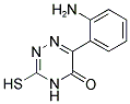 6-(2-AMINOPHENYL)-3-SULFANYL-1,2,4-TRIAZIN-5(4H)-ONE Struktur