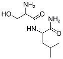 2-(2-AMINO-3-HYDROXY-PROPIONYLAMINO)-4-METHYL-PENTANOIC ACID AMIDE Struktur