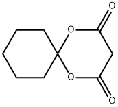 1,5-DIOXA-SPIRO[5.5]UNDECANE-2,4-DIONE Struktur