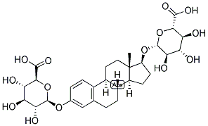 1,3,5(10)-ESTRATRIEN-3,17-BETA-DIOL DIGLUCOSIDURONATE Struktur