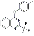 4-(4-METHYLPHENOXY)-2-(TRIFLUOROMETHYL)QUINAZOLINE Struktur