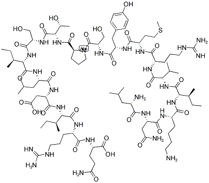 GAG P24 CA (138-155) Struktur