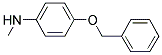 4-BENZYLOXY-N-METHYLANILINE Struktur