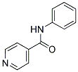 N-PHENYLISONICOTINAMIDE Struktur