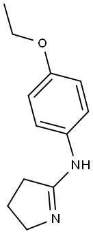 (4,5-DIHYDRO-3H-PYRROL-2-YL)-(4-ETHOXY-PHENYL)-AMINE Struktur