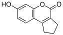 7-HYDROXY-2,3-DIHYDROCYCLOPENTA[C]CHROMEN-4(1H)-ONE Struktur