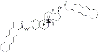 1,3,5(10)-ESTRATRIEN-3,17-BETA-DIOL DIPALMITATE Struktur