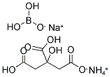 AMMONIUM CITRATE-SODIUM BORATE Struktur