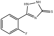 5-(2-FLUOROPHENYL)-4H-1,2,4-TRIAZOLE-3-THIOL Struktur