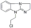 9-(2-CHLOROETHYL)-2,9-DIHYDRO-3H-IMIDAZO[1,2-A]BENZIMIDAZOLE Struktur