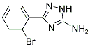 3-(2-BROMOPHENYL)-1H-1,2,4-TRIAZOL-5-YLAMINE Struktur