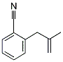 3-(2-CYANOPHENYL)-2-METHYL-1-PROPENE Struktur