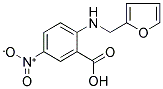 2-[(2-FURYLMETHYL)AMINO]-5-NITROBENZOIC ACID Struktur