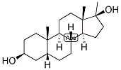 5BETA-ANDROSTAN-17ALPHA-METHYL-3BETA,17BETA-DIOL Struktur