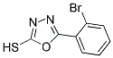 5-(2-BROMO-PHENYL)-[1,3,4]OXADIAZOLE-2-THIOL Struktur