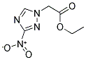 (3-NITRO-[1,2,4]TRIAZOL-1-YL)-ACETIC ACID ETHYL ESTER Struktur