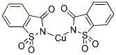 COPPER SACCHARINATE Struktur