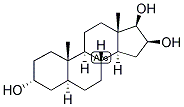 5-ALPHA-ANDROSTAN-3-ALPHA, 16-BETA, 17-BETA-TRIOL Struktur