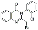 2-BROMOMETHYL-3-(2-CHLORO-PHENYL)-3H-QUINAZOLIN-4-ONE Struktur