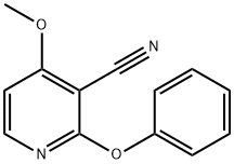 4-METHOXY-2-PHENOXYNICOTINONITRILE Struktur