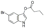 5-BROMOINDOXYL BUTYRATE Struktur