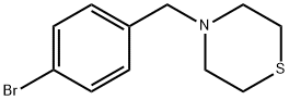 4-(4-BROMOBENZYL)THIOMORPHOLINE Struktur