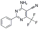 4-AMINO-2-PHENYL-6-(TRIFLUOROMETHYL)PYRIMIDINE-5-CARBONITRILE Struktur