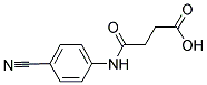 N-(4-CYANO-PHENYL)-SUCCINAMIC ACID Struktur