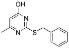 2-(BENZYLTHIO)-6-METHYLPYRIMIDIN-4-OL Struktur