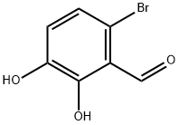 6-BROMO-2,3-DIHYDROXYBENZALDEHYDE Struktur